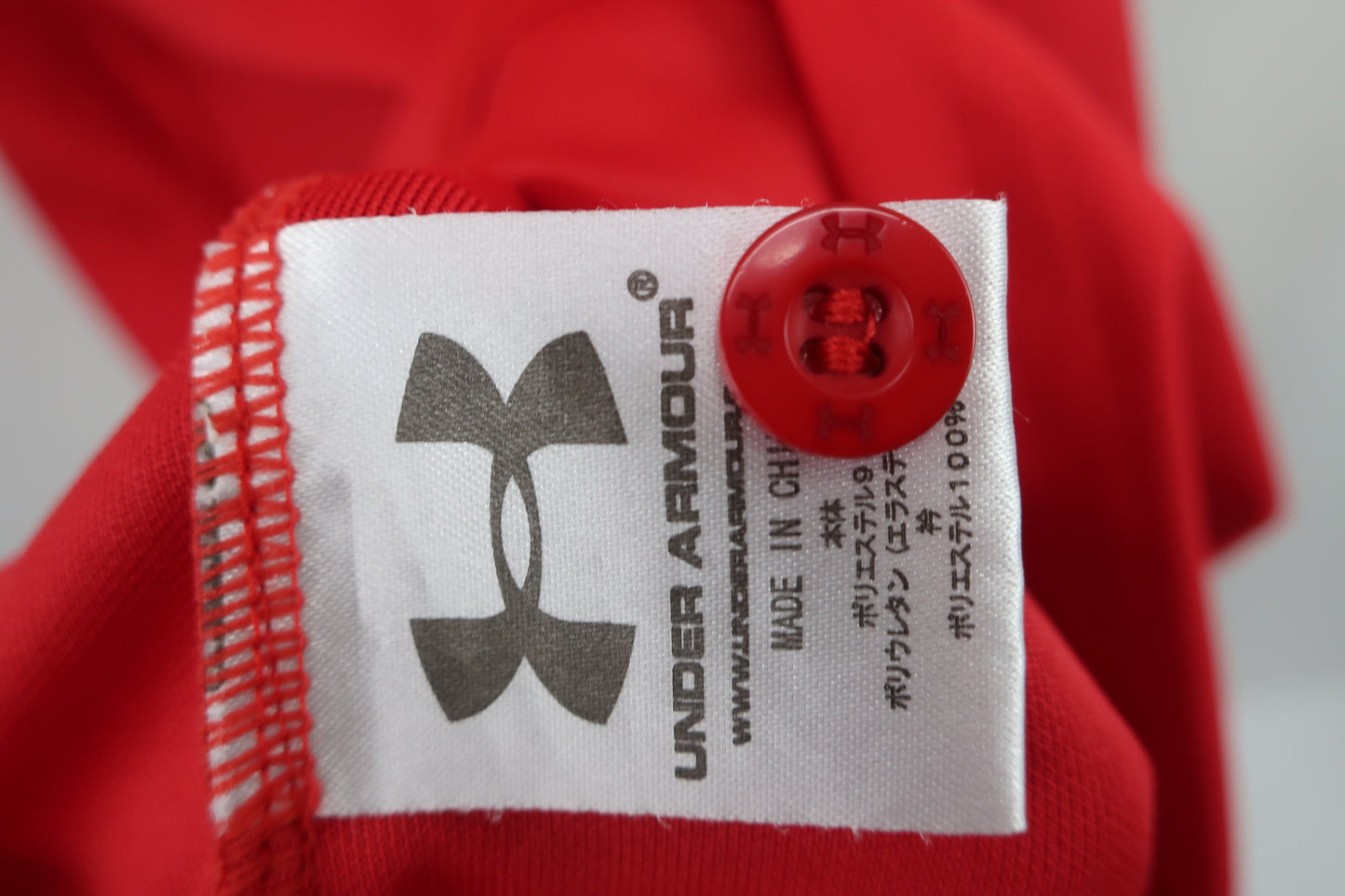 UNDER ARMOUR(アンダーアーマー) ポロシャツ 赤 メンズ L A-8