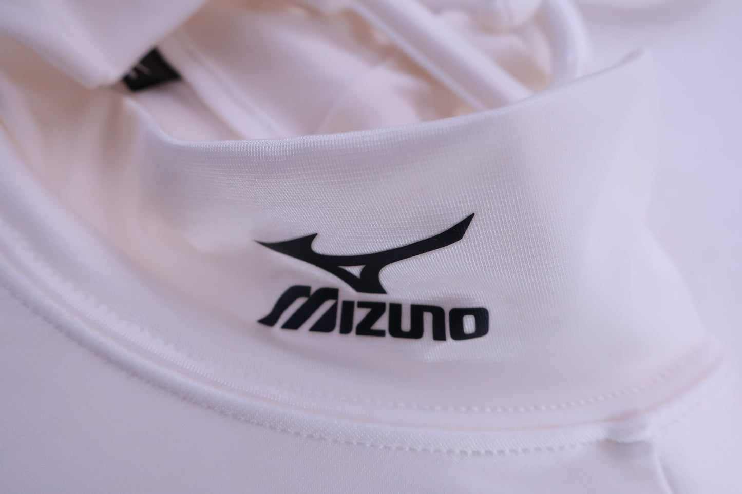 MIZUNO(ミズノ) 半袖ハイネックシャツ 白 メンズ L A-2