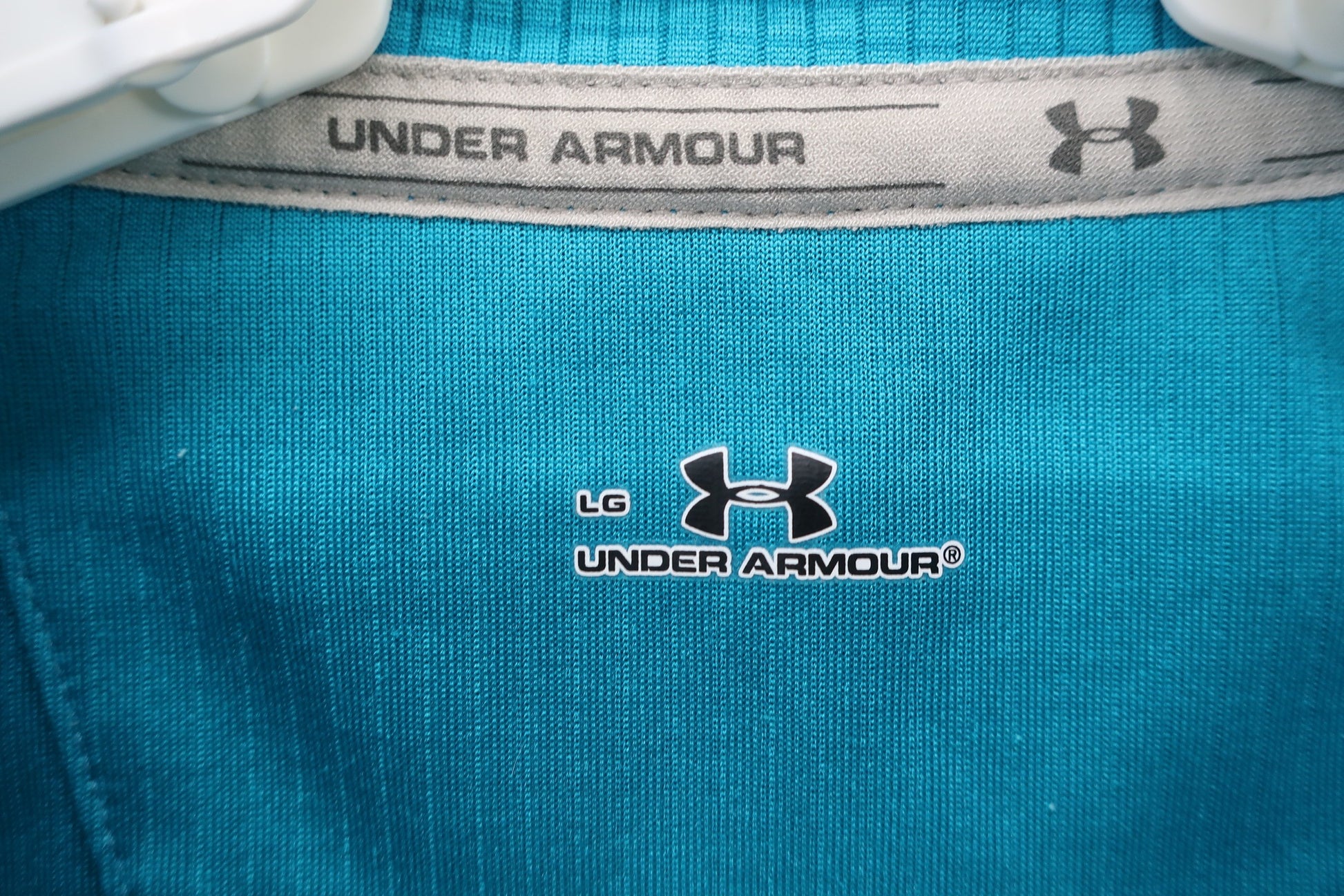 UNDER ARMOUR(アンダーアーマー) ハーフジップシャツ 水色 メンズ LG A-3