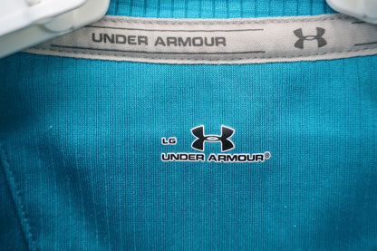 UNDER ARMOUR(アンダーアーマー) ハーフジップシャツ 水色 メンズ LG A-3