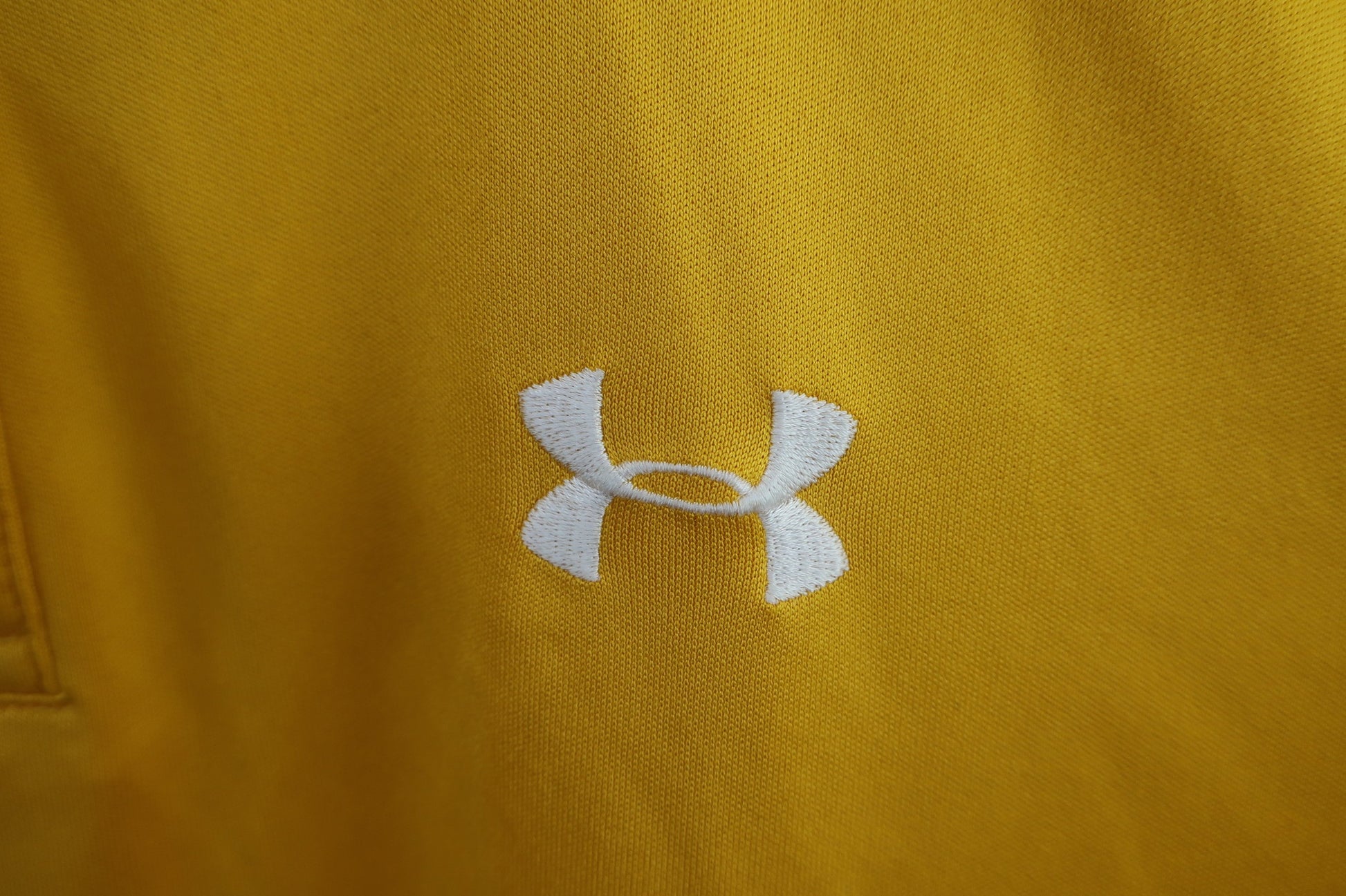 UNDER ARMOUR(アンダーアーマー) ポロシャツ 黄色 メンズ M A-2