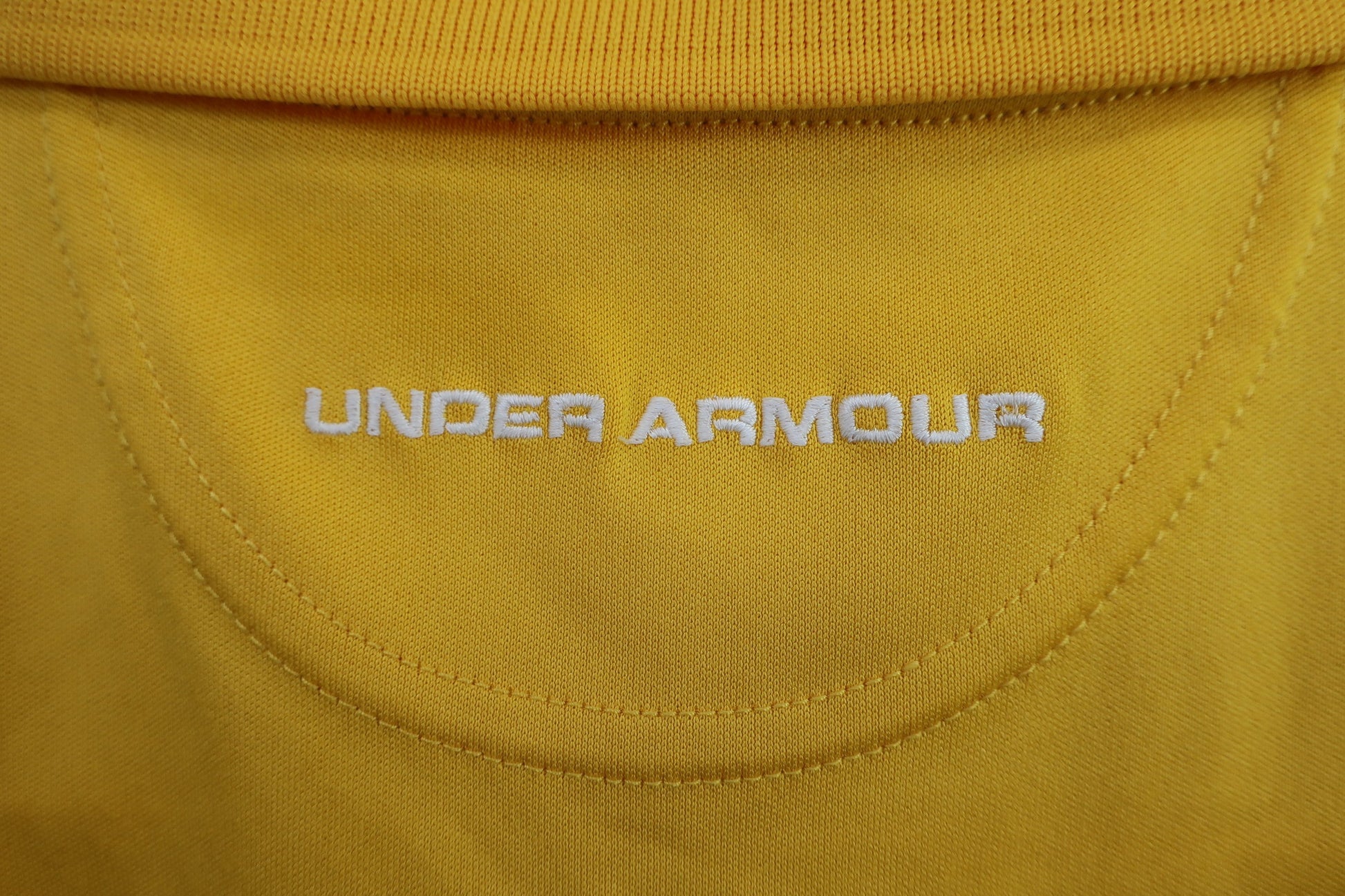 UNDER ARMOUR(アンダーアーマー) ポロシャツ 黄色 メンズ M A-5
