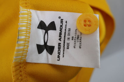 UNDER ARMOUR(アンダーアーマー) ポロシャツ 黄色 メンズ M A-7