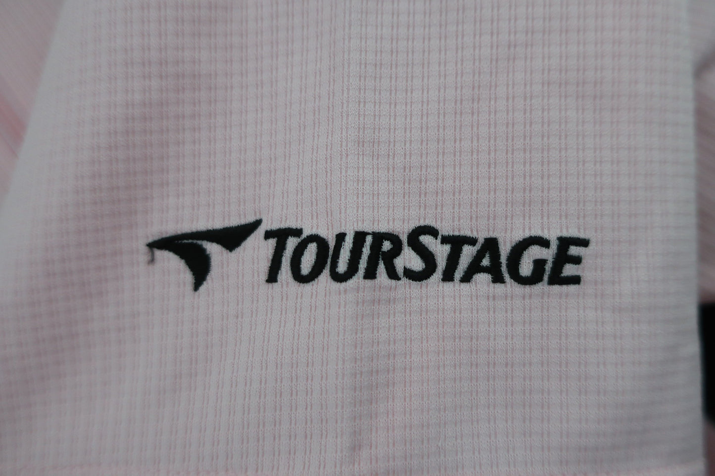 TOURSTAGE(ツアーステージ) ハーフジップシャツ ピンク メンズ L B-3