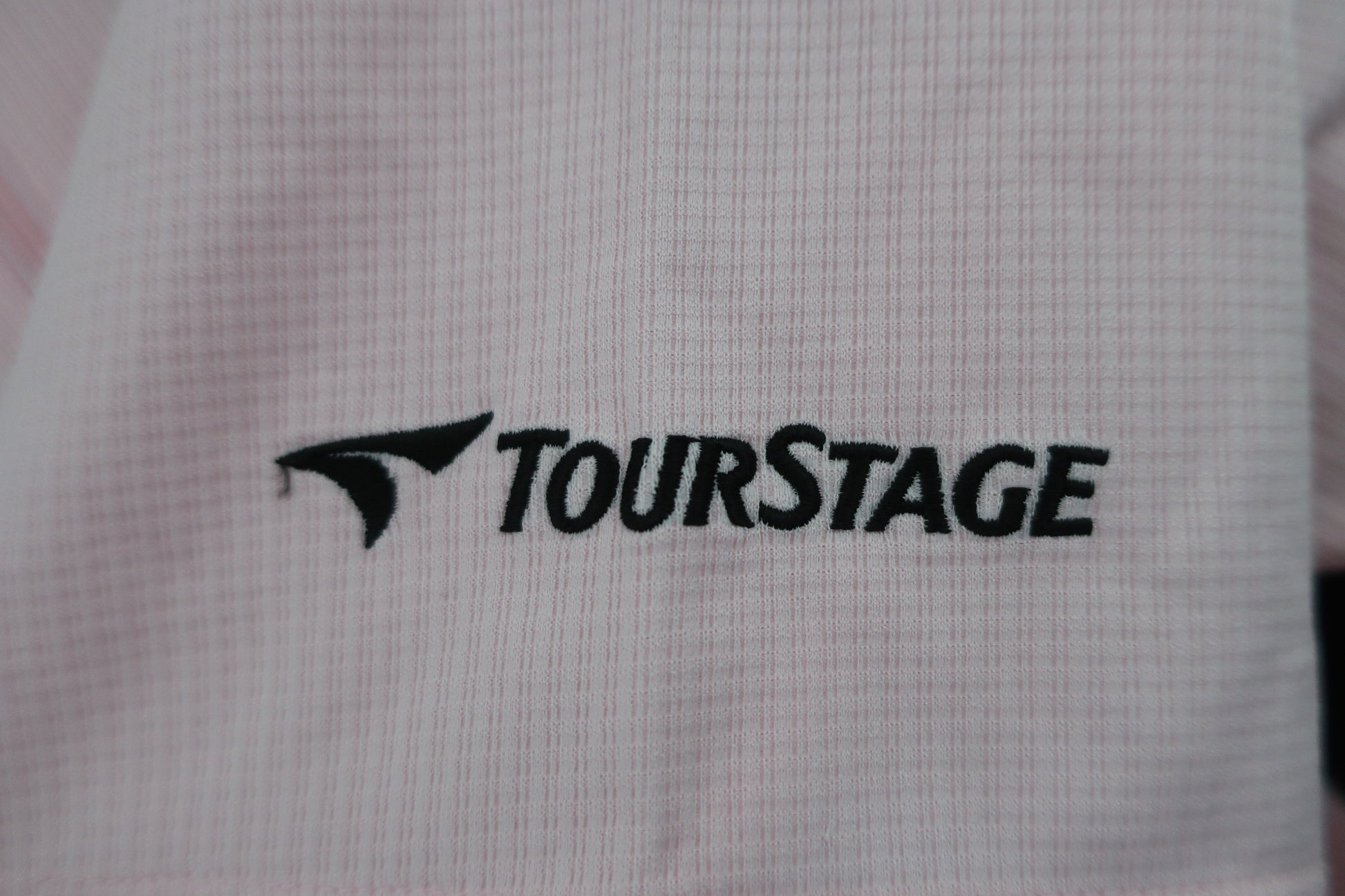 TOURSTAGE(ツアーステージ) ハーフジップシャツ ピンク メンズ L B-3