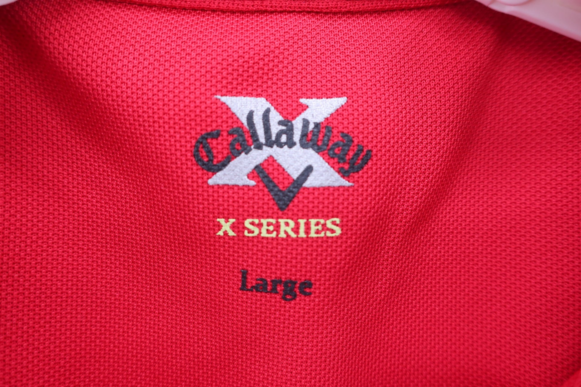 Callaway(キャロウェイ) ポロシャツ 赤 メンズ L 241-286529 B-3
