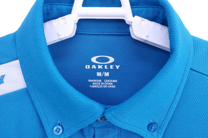 OAKLEY(オークリー) ポロシャツ 青 メンズ M A-4
