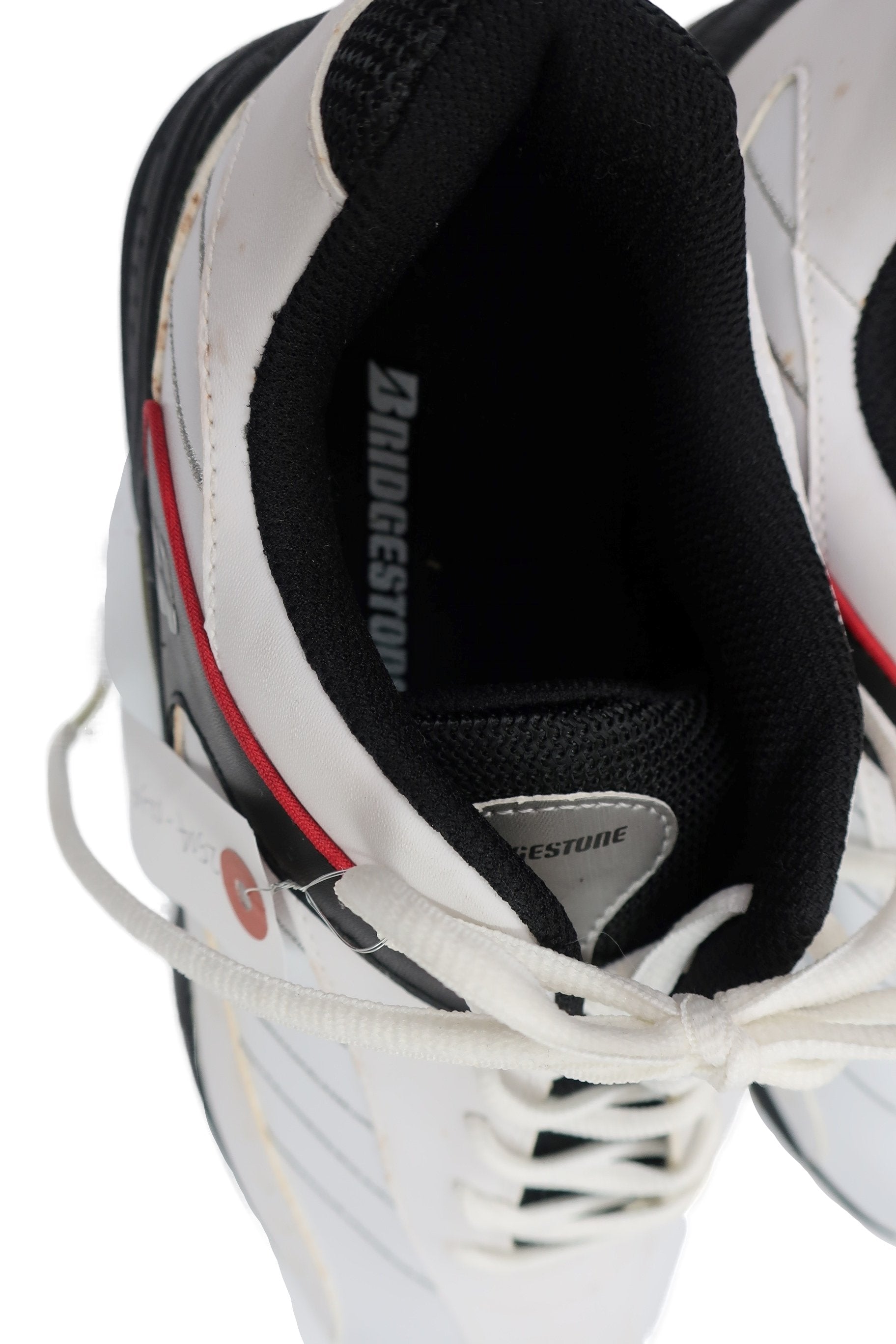 BRIDGESTONE GOLF(ブリヂストンゴルフ) ゴルフシューズ 白黒 メンズ 27.0cm SH73S B-5