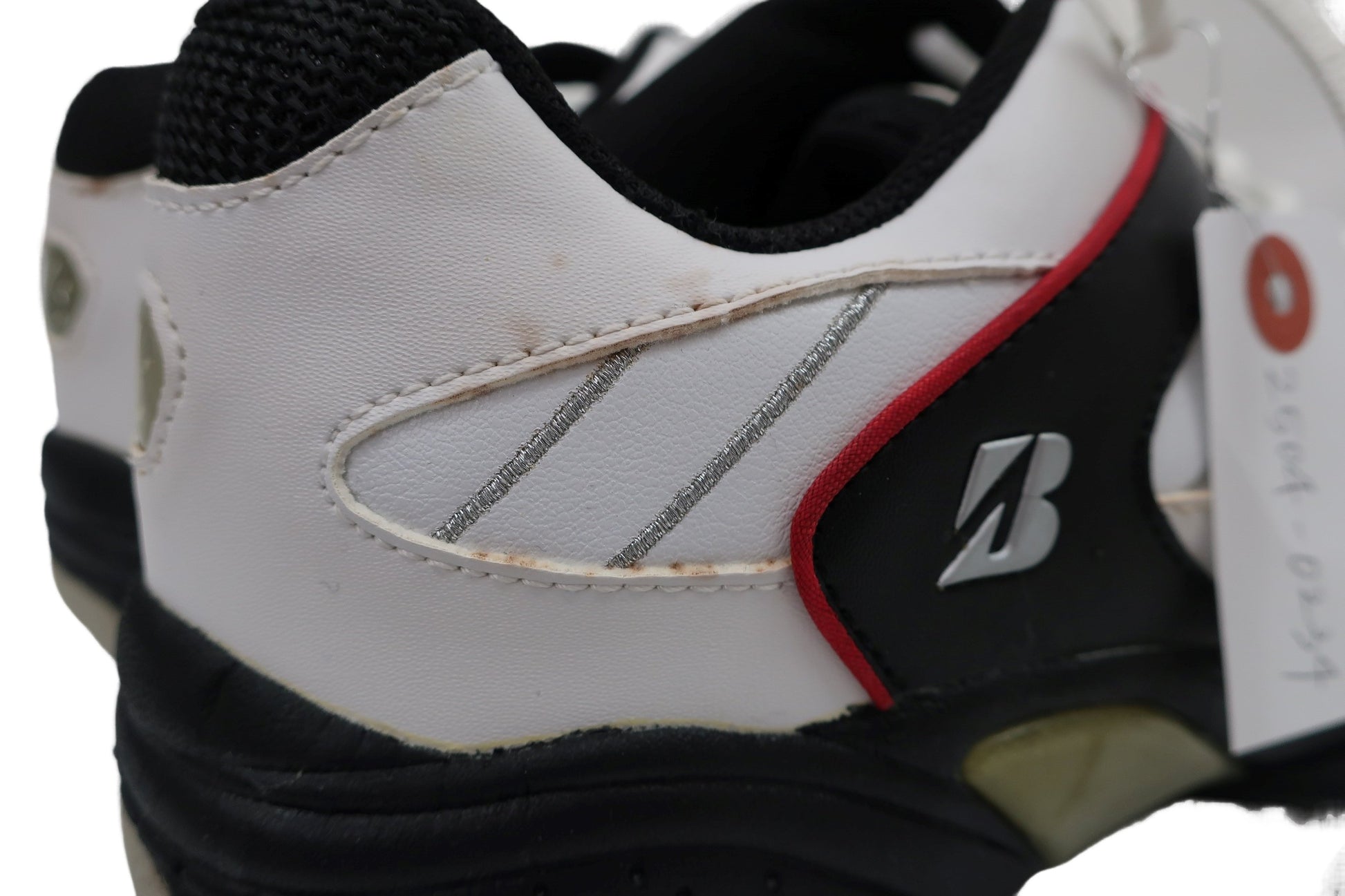 BRIDGESTONE GOLF(ブリヂストンゴルフ) ゴルフシューズ 白黒 メンズ 27.0cm SH73S B-6