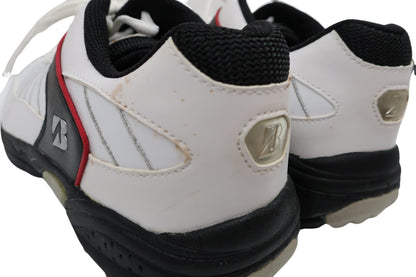 BRIDGESTONE GOLF(ブリヂストンゴルフ) ゴルフシューズ 白黒 メンズ 27.0cm SH73S B-7