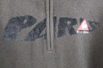 le coq sportif(ルコックスポルティフ) ハーフジップニットセーター 黒 メンズ L A-2