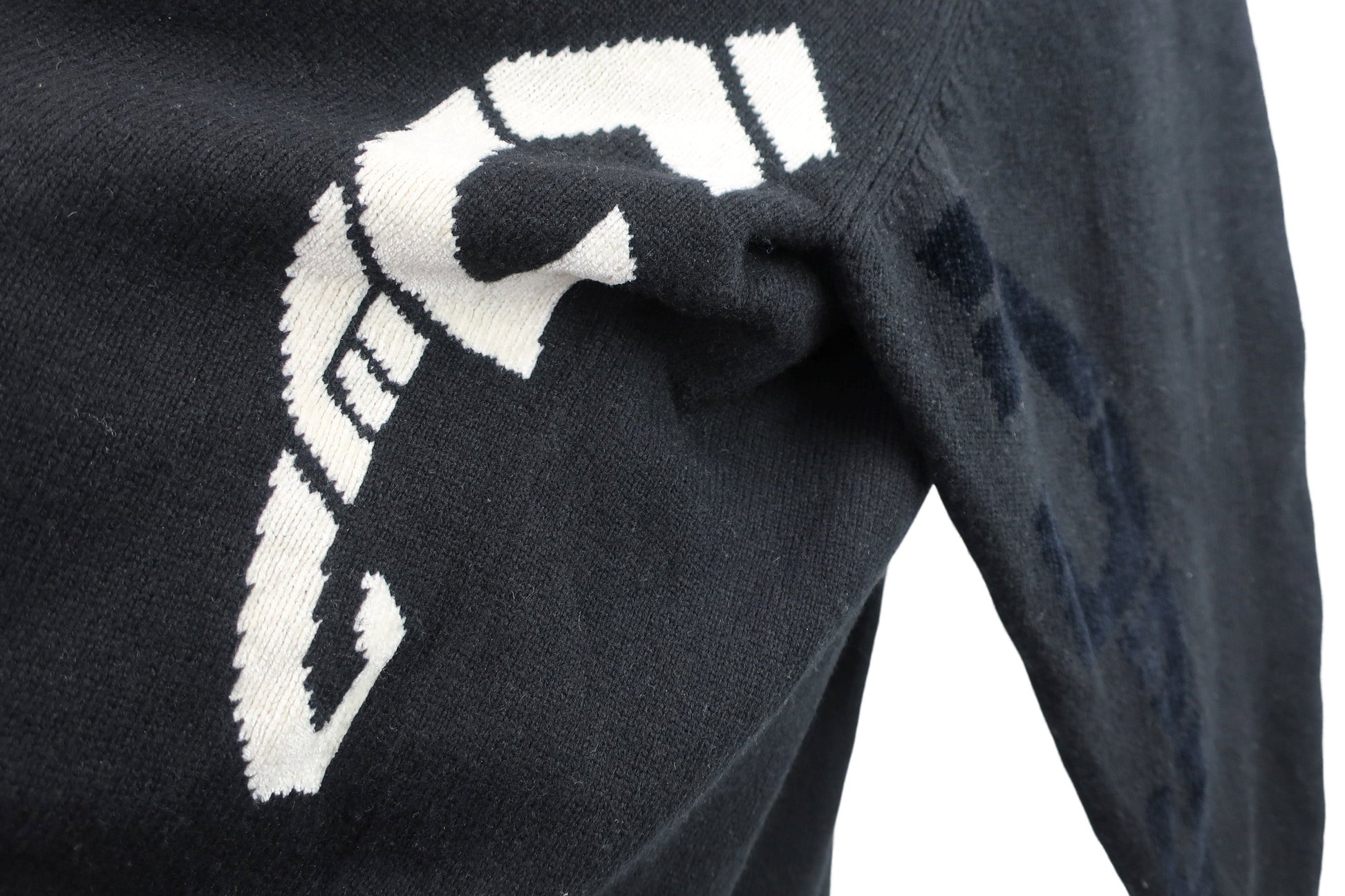 le coq sportif(ルコックスポルティフ) ハーフジップニットセーター 黒 メンズ L A-3