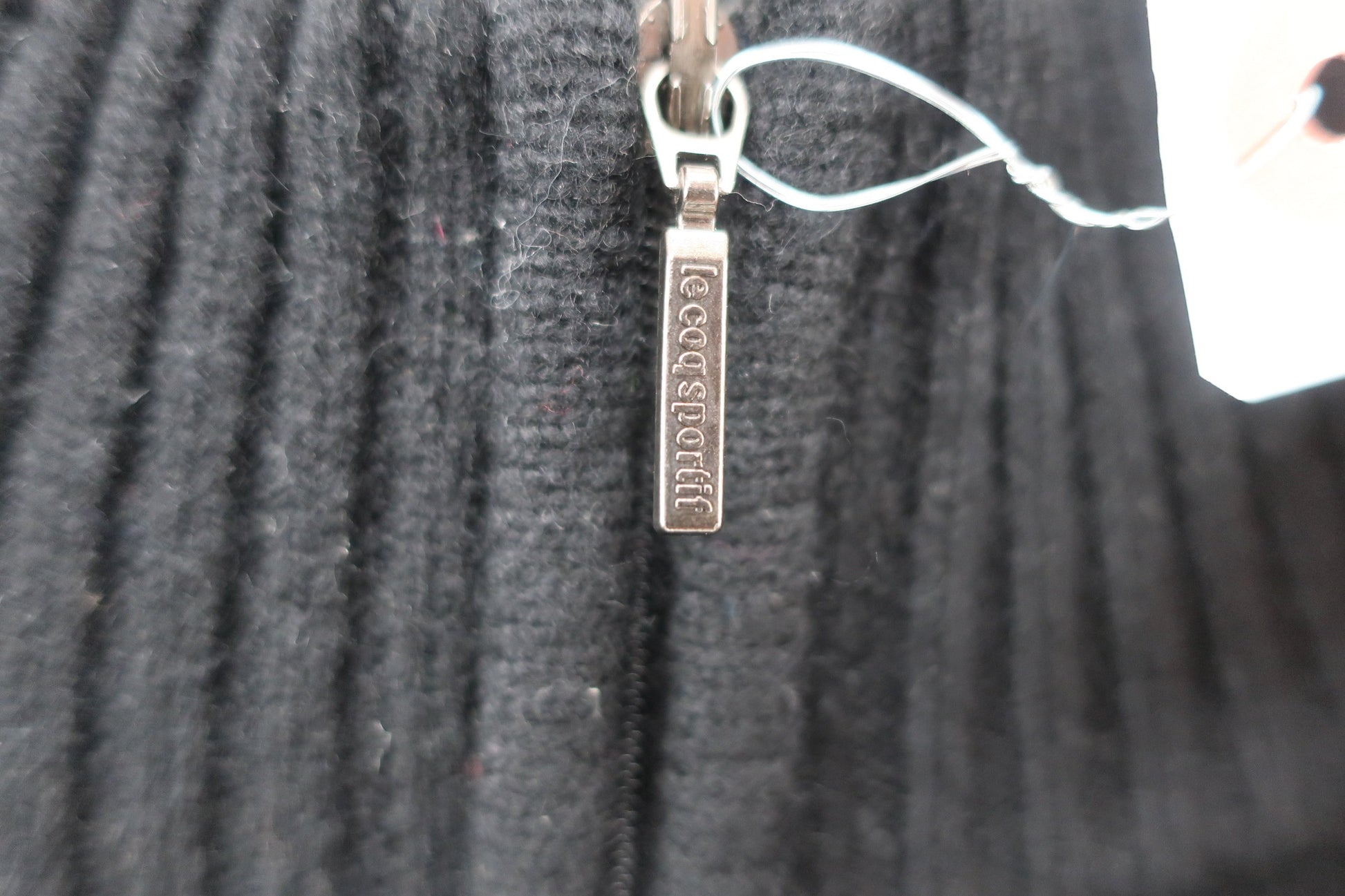 le coq sportif(ルコックスポルティフ) ハーフジップニットセーター 黒 メンズ L A-4