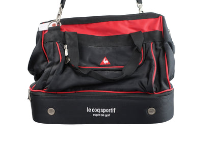 le coq sportif(ルコックスポルティフ) ボストンバッグ 黒赤 メンズ フリーサイズ B-1