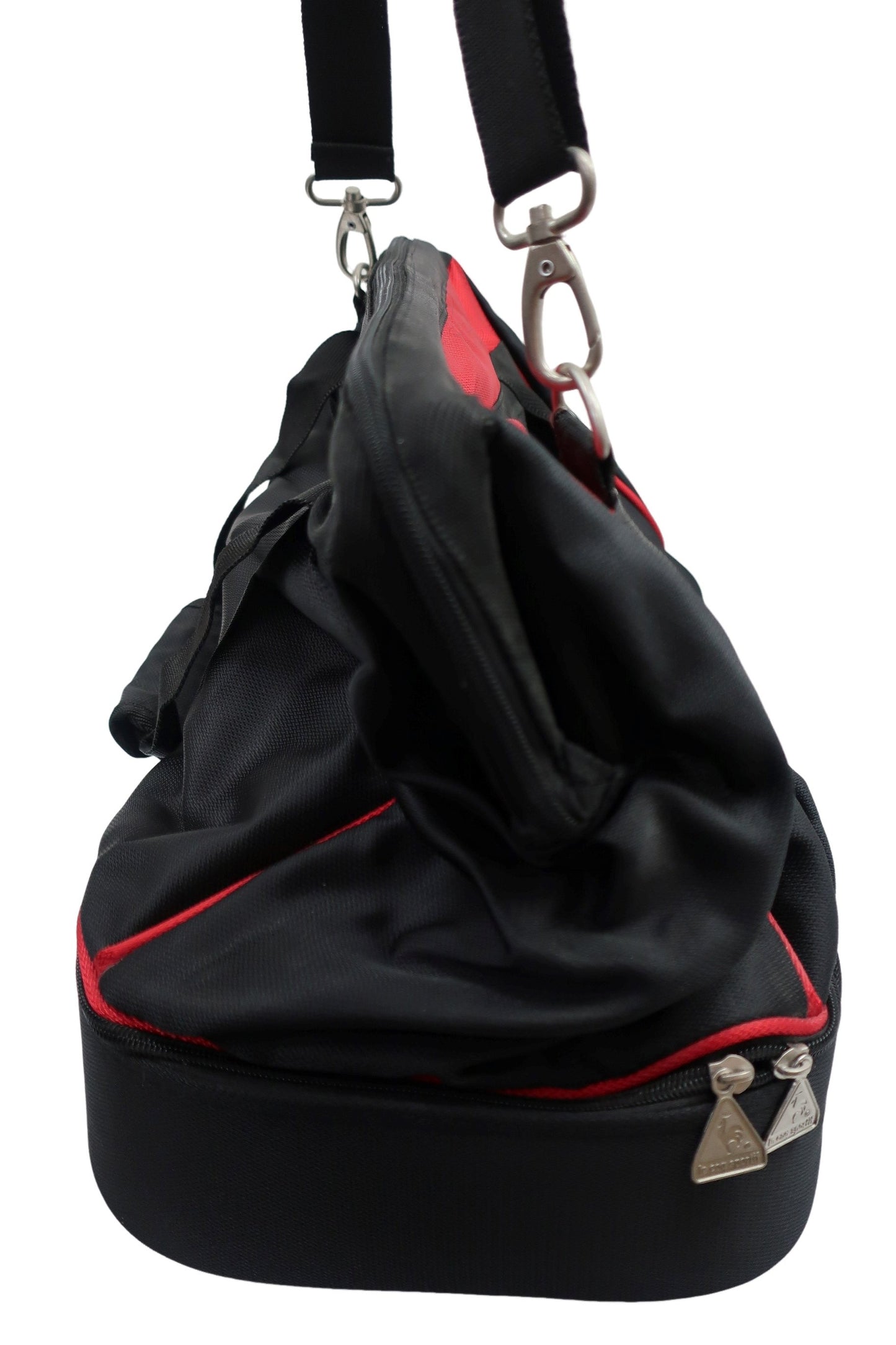 le coq sportif(ルコックスポルティフ) ボストンバッグ 黒赤 メンズ フリーサイズ B-4