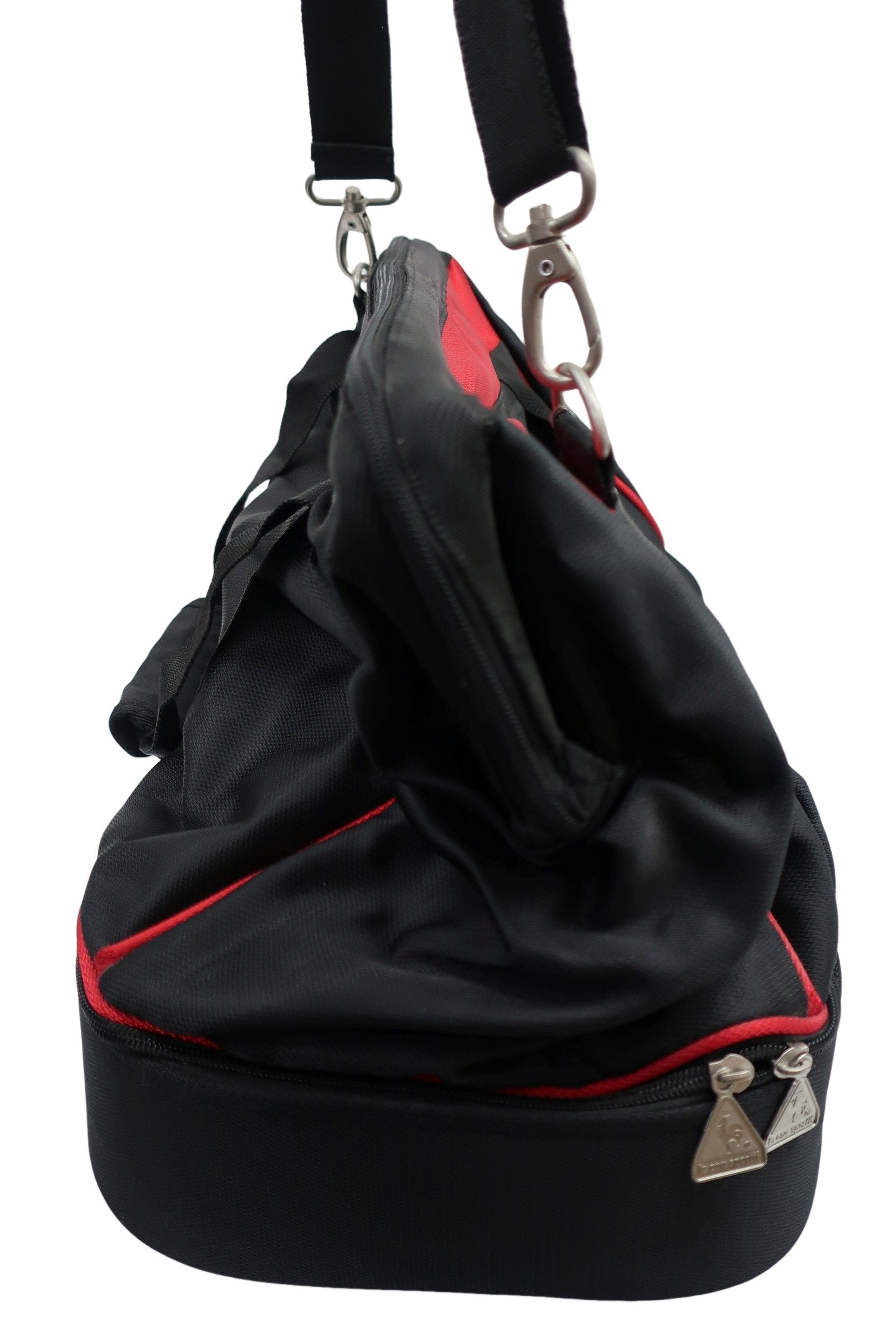 le coq sportif(ルコックスポルティフ) ボストンバッグ 黒赤 メンズ フリーサイズ B-4