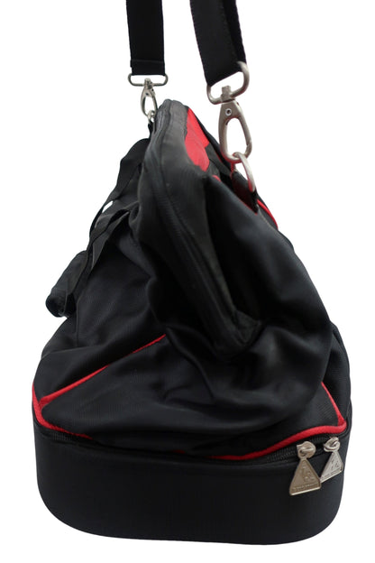 le coq sportif(ルコックスポルティフ) ボストンバッグ 黒赤 メンズ フリーサイズ B-4