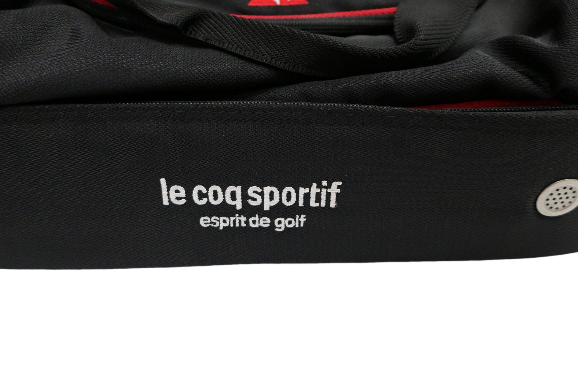 le coq sportif(ルコックスポルティフ) ボストンバッグ 黒赤 メンズ フリーサイズ B-5