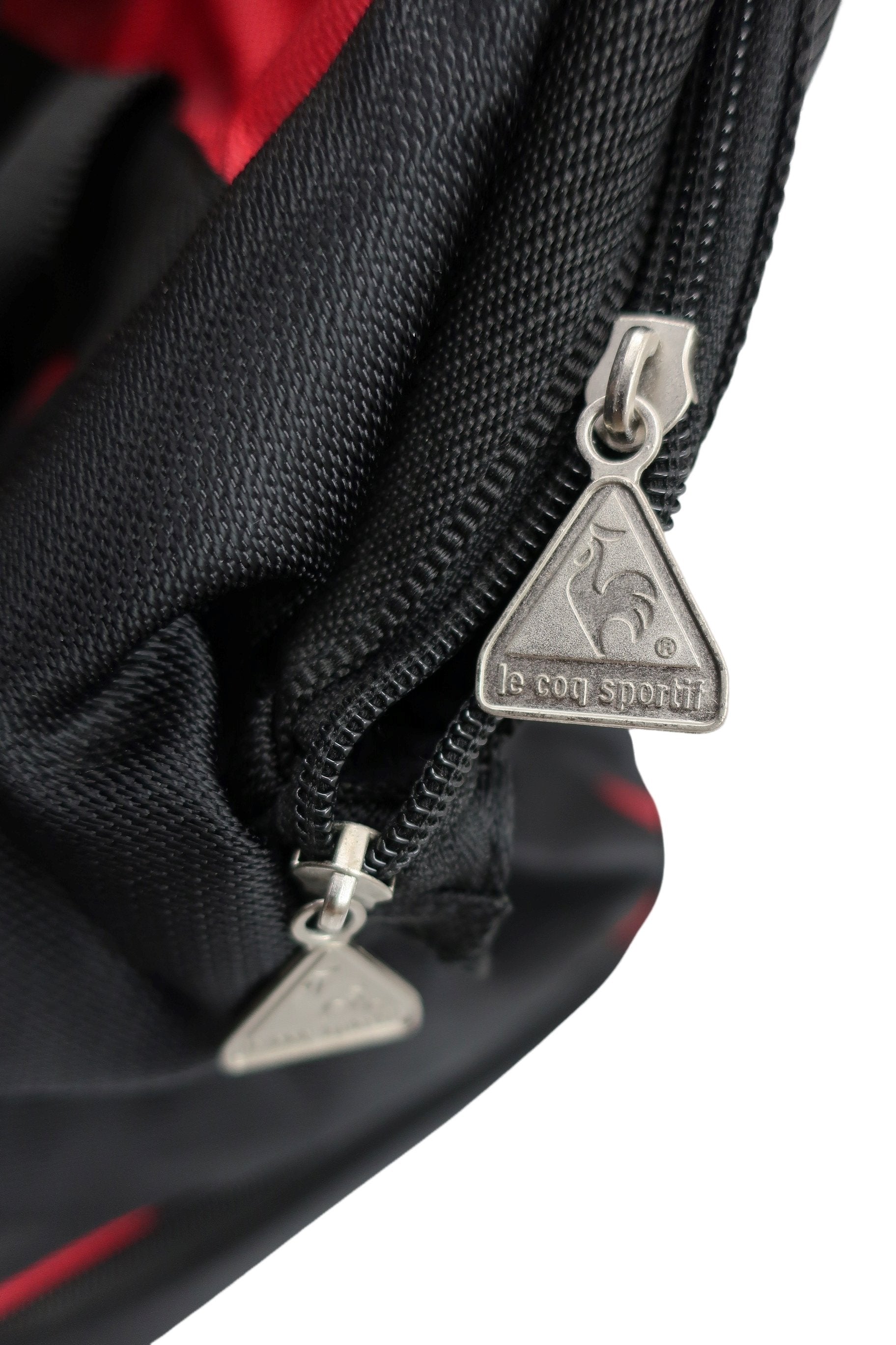 le coq sportif(ルコックスポルティフ) ボストンバッグ 黒赤 メンズ フリーサイズ B-6