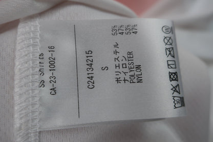 Callaway(キャロウェイ) 半袖モックネックシャツ ピンク白 レディース S C24134215 N-7