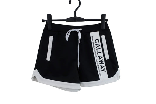 Callaway(キャロウェイ) ショートパンツ 黒白 レディース SS C22127200 N-1