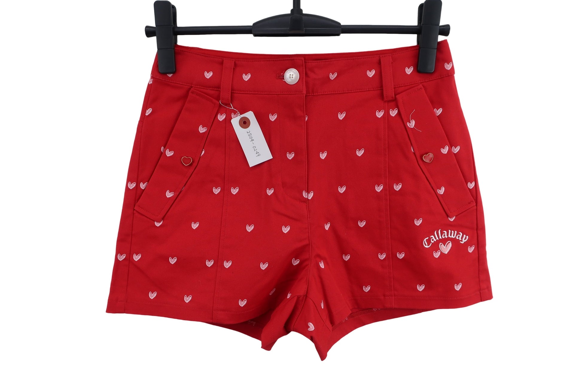 Callaway(キャロウェイ) ショートパンツ 赤ハート柄 レディース SS C23127220 A-1