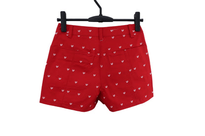 Callaway(キャロウェイ) ショートパンツ 赤ハート柄 レディース SS C23127220 A-4