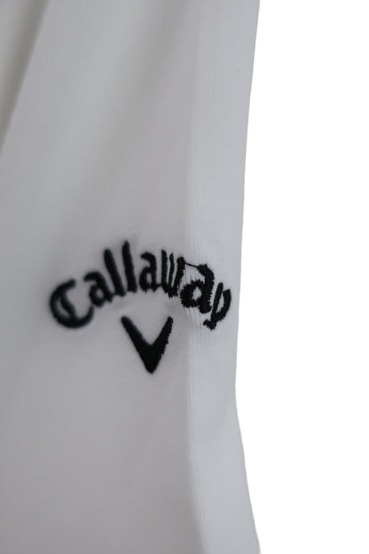 Callaway(キャロウェイ) 長袖モックネックシャツ 白 レディース S 241-1133802 N-3
