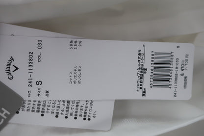 Callaway(キャロウェイ) 長袖モックネックシャツ 白 レディース S 241-1133802 N-6