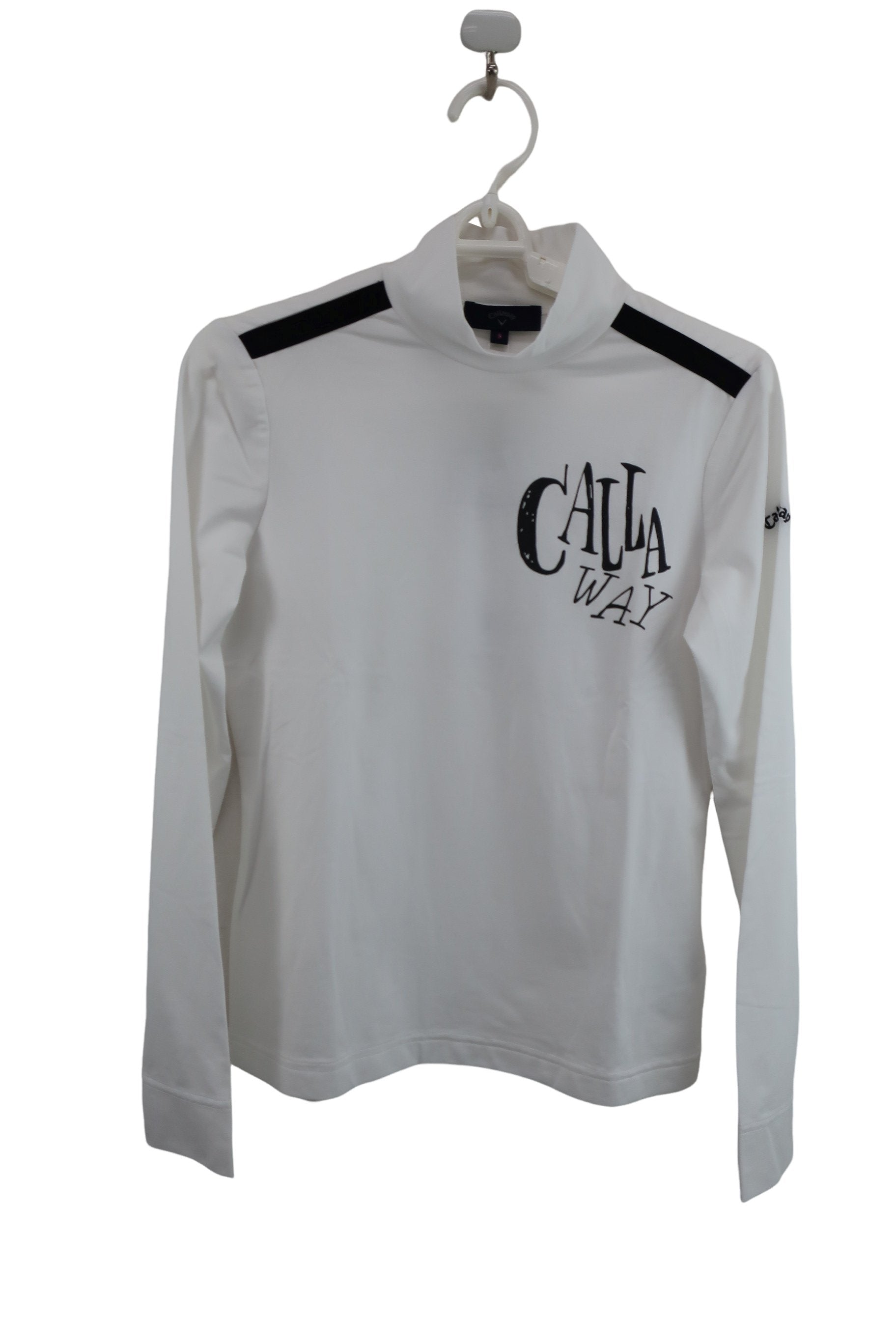 Callaway(キャロウェイ) 長袖モックネックシャツ 白 レディース S 241-1133802 N-1