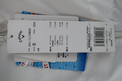 Callaway(キャロウェイ) ナイロンベスト 白黒 レディース S 241-1116800 N-6