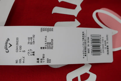 Callaway(キャロウェイ) ワンピース 赤 レディース S C24129220 N-5