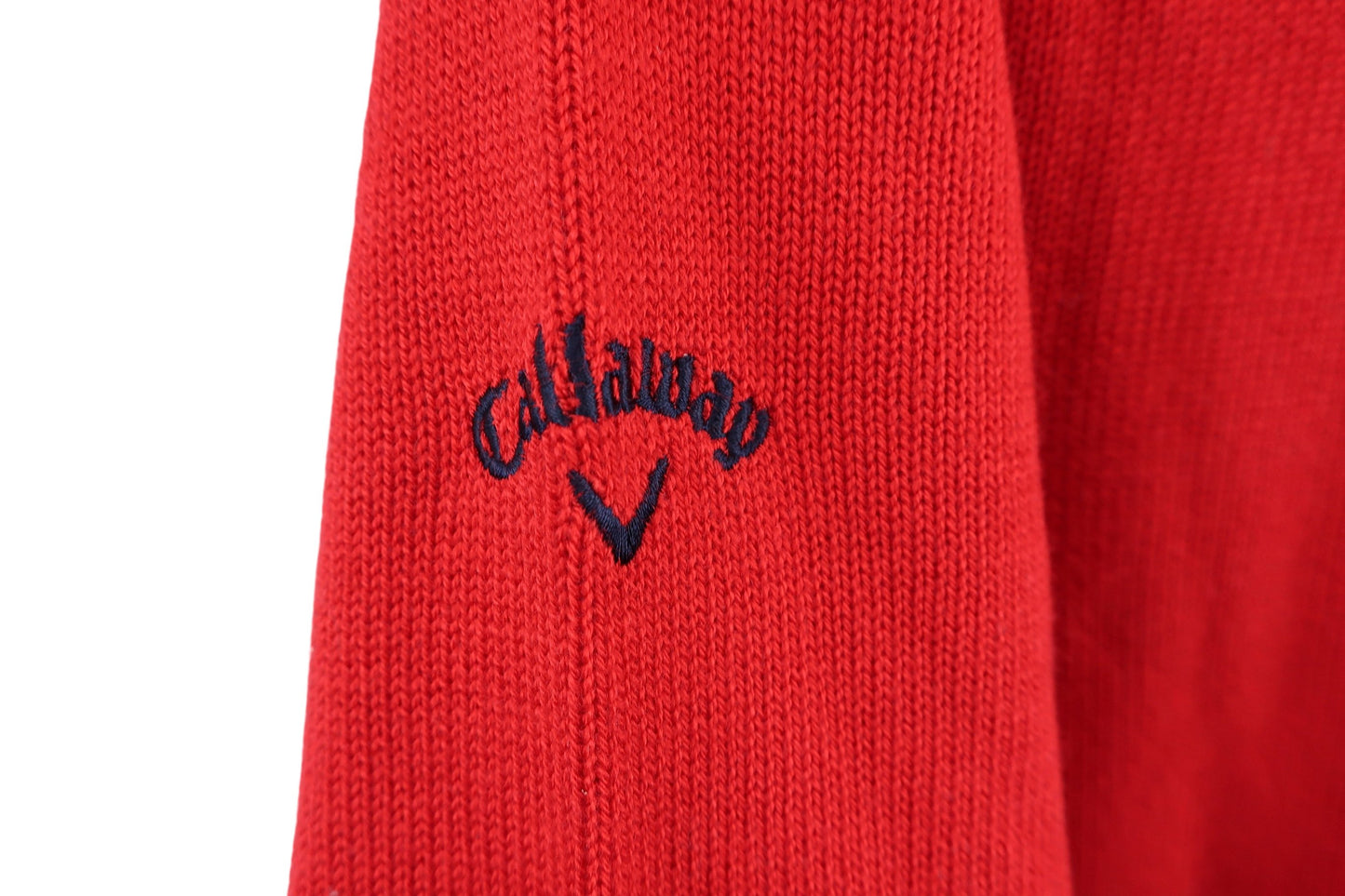 Callaway(キャロウェイ) セーター 赤ネイビー レディース L C22218201 A-5