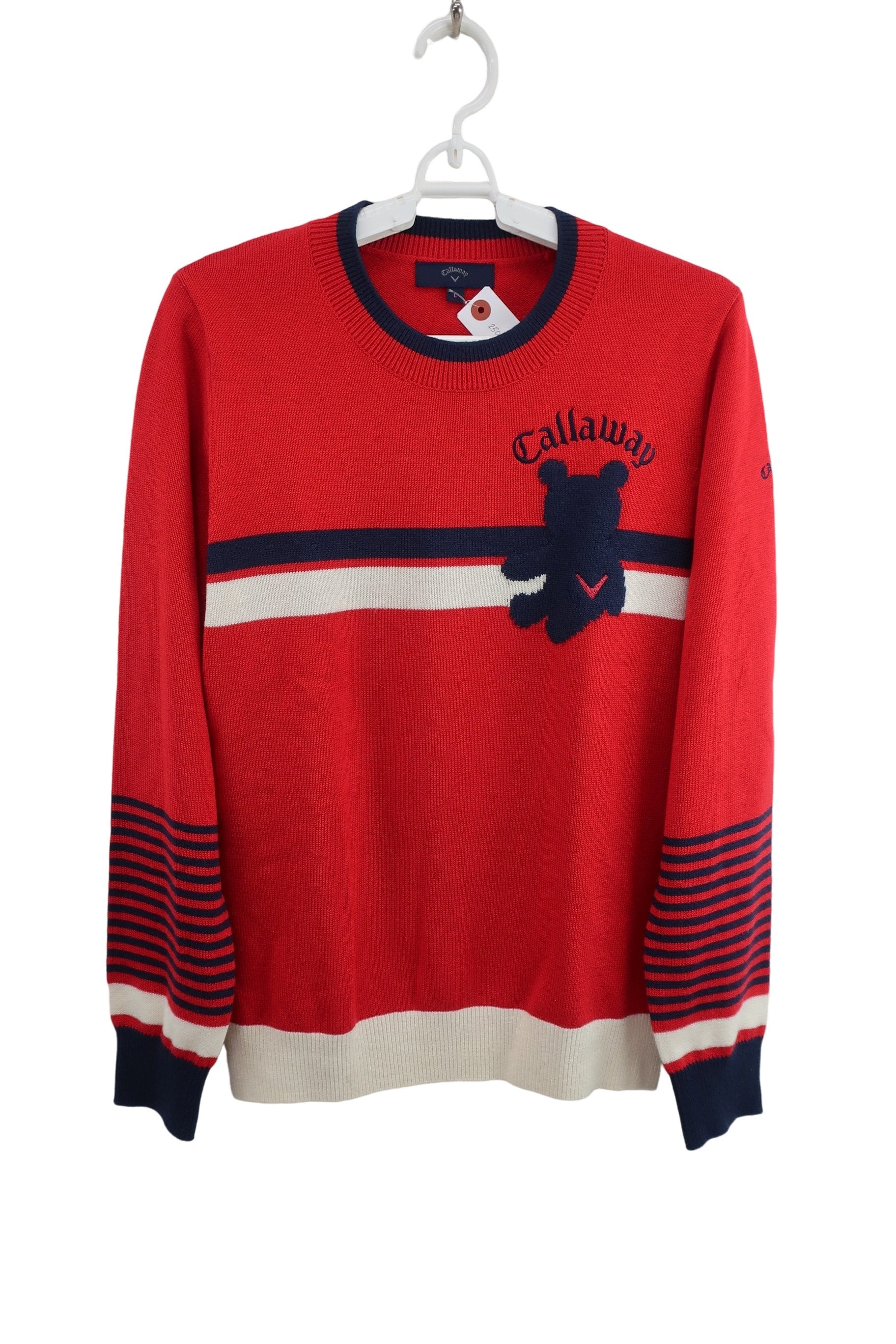 Callaway(キャロウェイ) セーター 赤ネイビー レディース L C22218201 A-1
