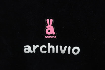 archivio(アルチビオ) モックネックシャツ 黒白 レディース 38 A-2