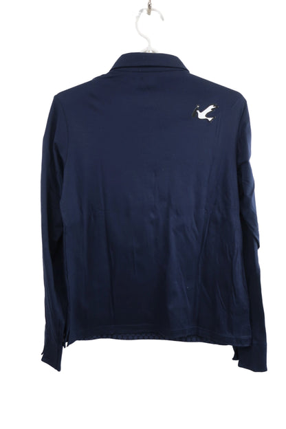 PICONE CLUB(ピコネクラブ) 長袖ポロシャツ ネイビー レディース A-5