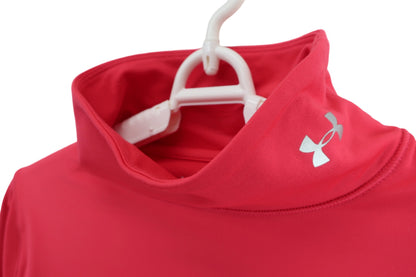 UNDER ARMOUR(アンダーアーマー) ハイネックシャツ ピンク レディース LG A-2