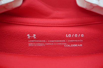 UNDER ARMOUR(アンダーアーマー) ハイネックシャツ ピンク レディース LG A-3