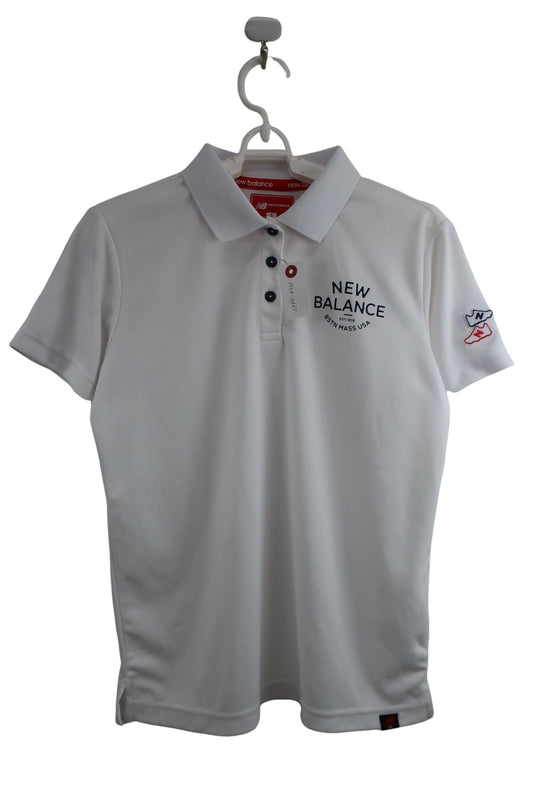 New Balance golf(ニューバランスゴルフ) ポロシャツ 白 レディース 2 012-2160602 A-1