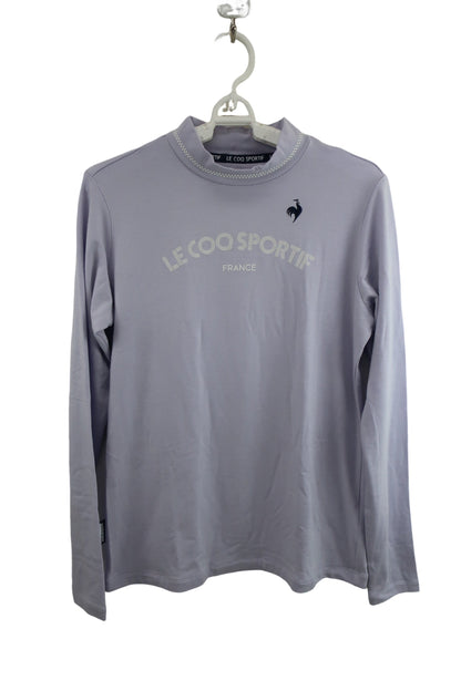 le coq sportif(ルコックスポルティフ) モックネックシャツ 薄紫 レディース L A-1