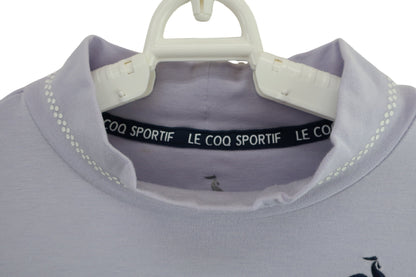 le coq sportif(ルコックスポルティフ) モックネックシャツ 薄紫 レディース L A-3