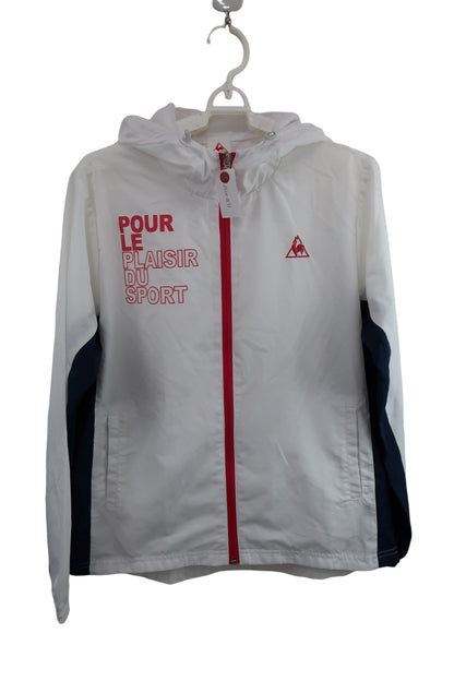 le coq sportif(ルコックスポルティフ) ウィンドブレーカー 白 レディース L A-1