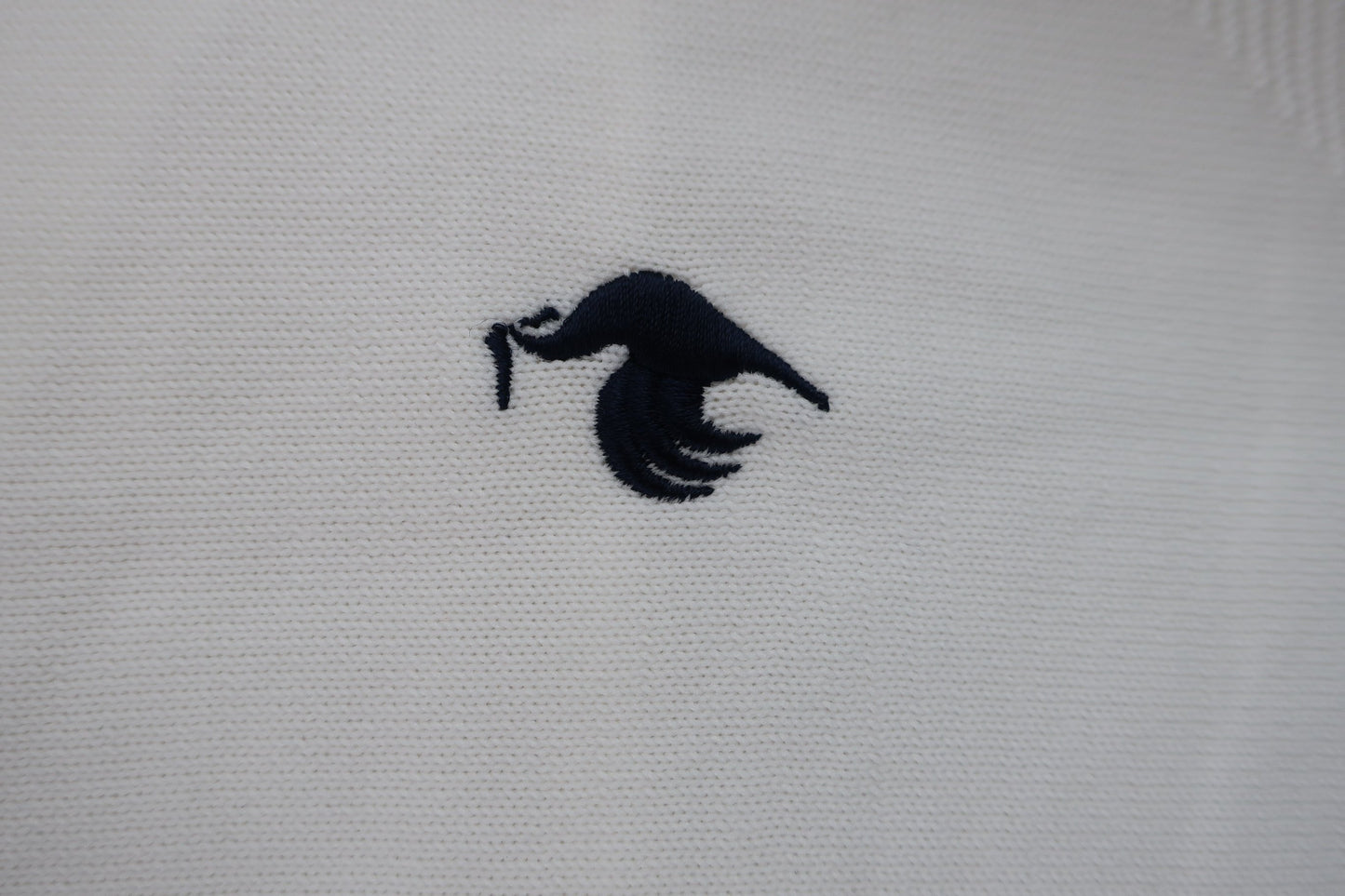 le coq sportif(ルコックスポルティフ) モックネックトレーナー 白 レディース A-6