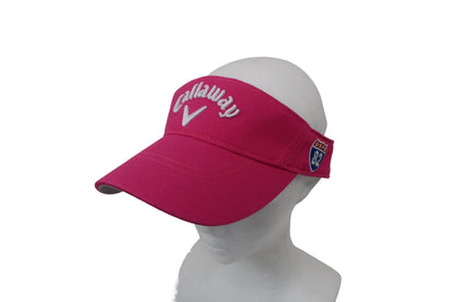 Callaway(キャロウェイ) サンバイザー ピンク レディース フリーサイズ B