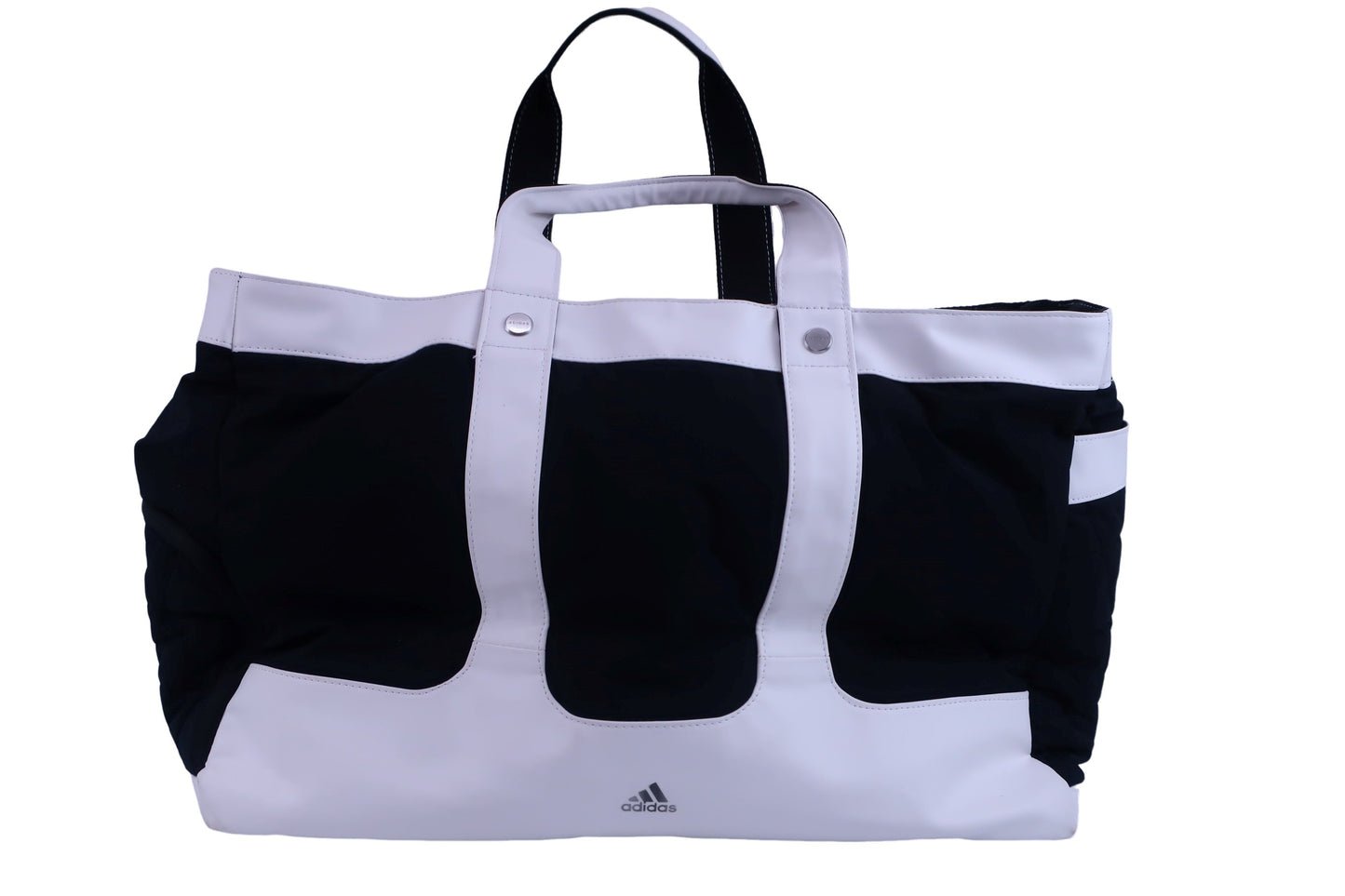 adidas(アディダス) ボストンバッグ 白ネイビー フリーサイズ A-1