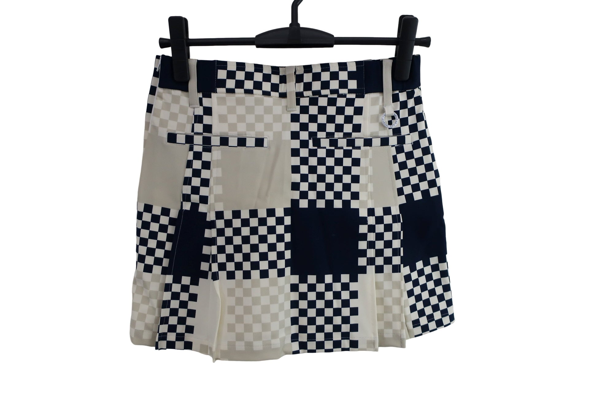 le coq sportif(ルコックスポルティフ) スカート グレーネイビー総柄 レディース 7 A-4