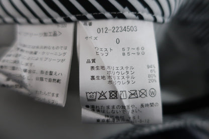 New Balance golf(ニューバランスゴルフ) スカート 白黒総柄 レディース 0 012-2234503 A-6