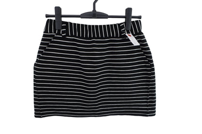 BERA Jr. GOLF(ベラジュニアゴルフ) スカート 黒白ボーダー レディース M A-1