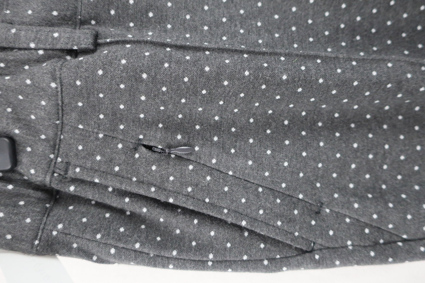 BEAMS GOLF(ビームスゴルフ) パンツ グレー白ドット柄 レディース 44 A-2