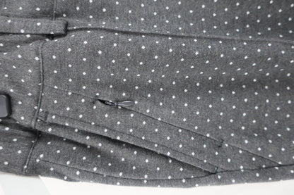 BEAMS GOLF(ビームスゴルフ) パンツ グレー白ドット柄 レディース 44 A-2